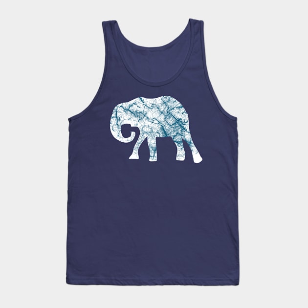 Marble Elephant Tank Top by Haleys Hand